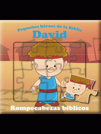 pequeños héroes  de la biblia:  David