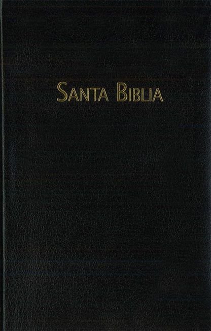 Biblia Pastoral RVC  piel negra con himnario