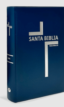 Biblia reina valera 1995 letra grande azul