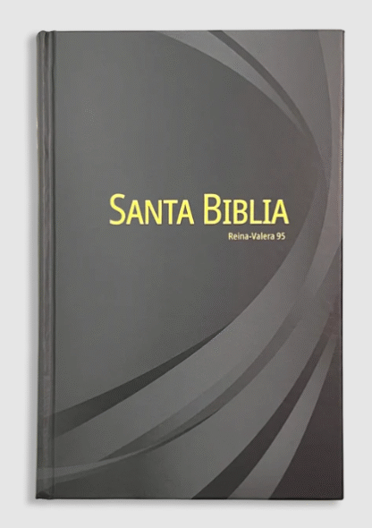 Biblie reina valera 1995 letra grande gris tapa dura con palabras de jesus en rojo tuiadpa colombia