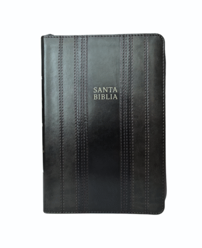 Biblia Letra Grande con Índice y Cierre – Negro